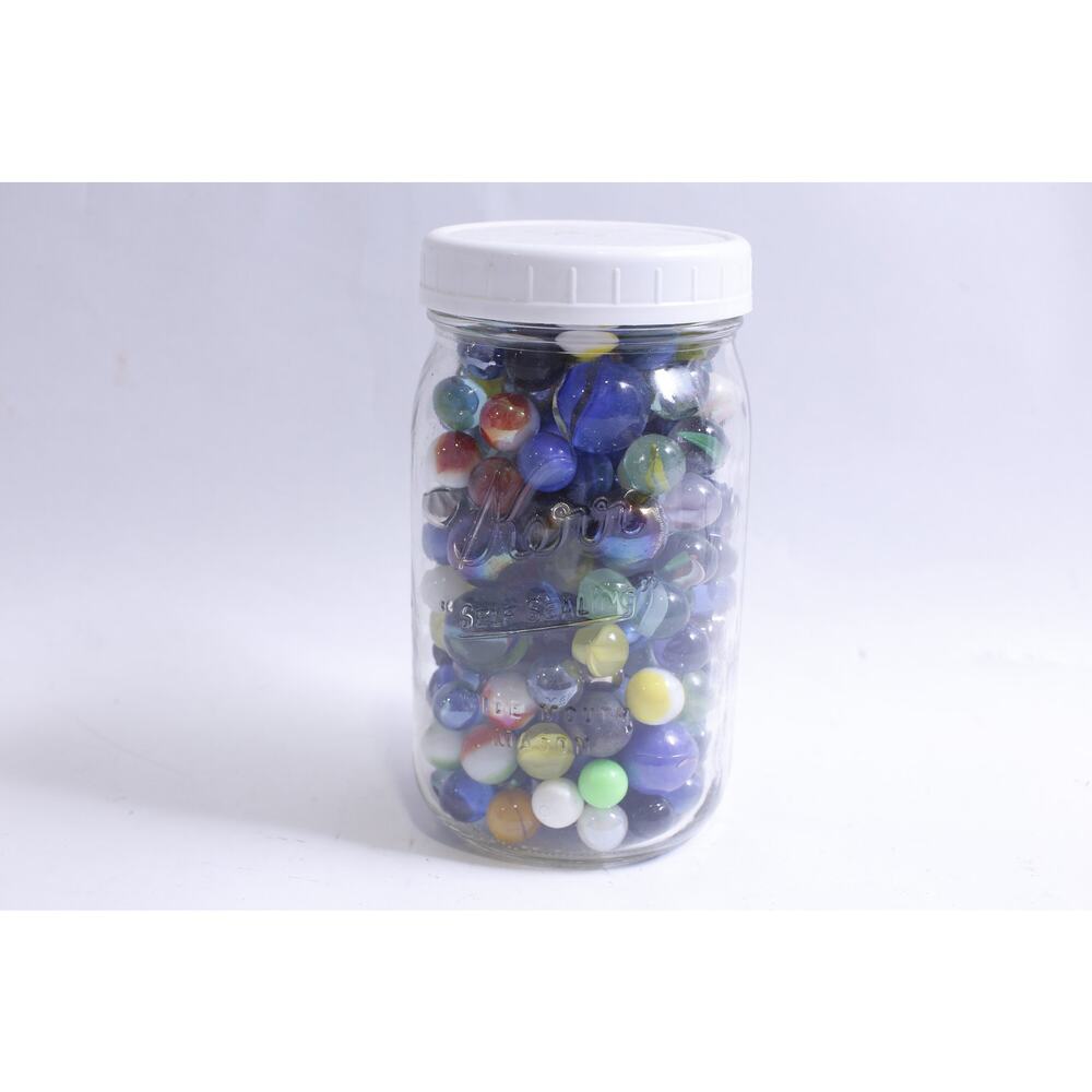 Collection of Marble Balls, Colorful, Children's Games, Mosaics, Jewelry